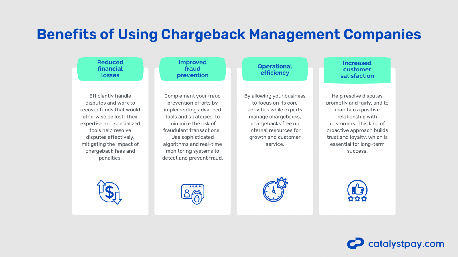 Benefits of Using Chargeback Management CompaniesBenefits of Using Chargeback Management Companies