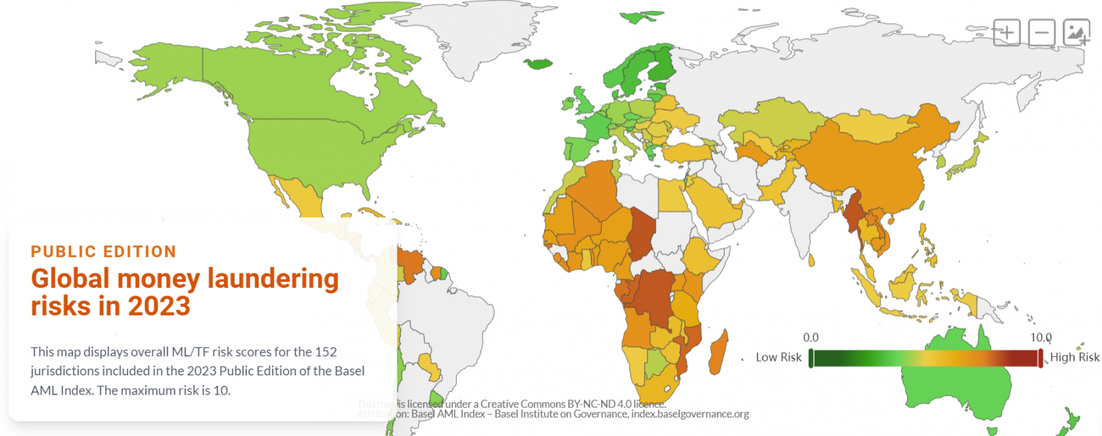 Global money laundering risks in 2023