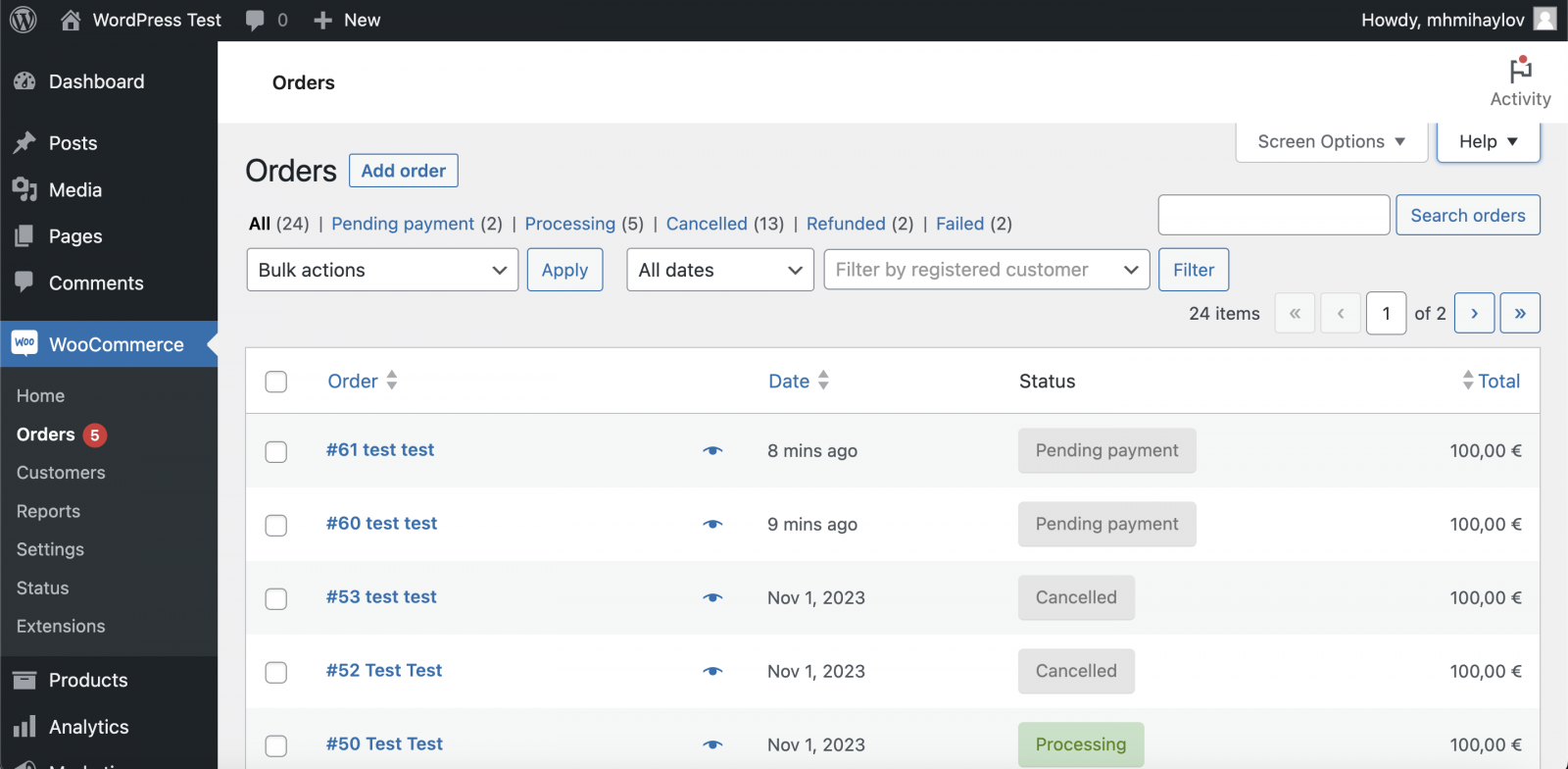 Step 2: Automated Order Generation