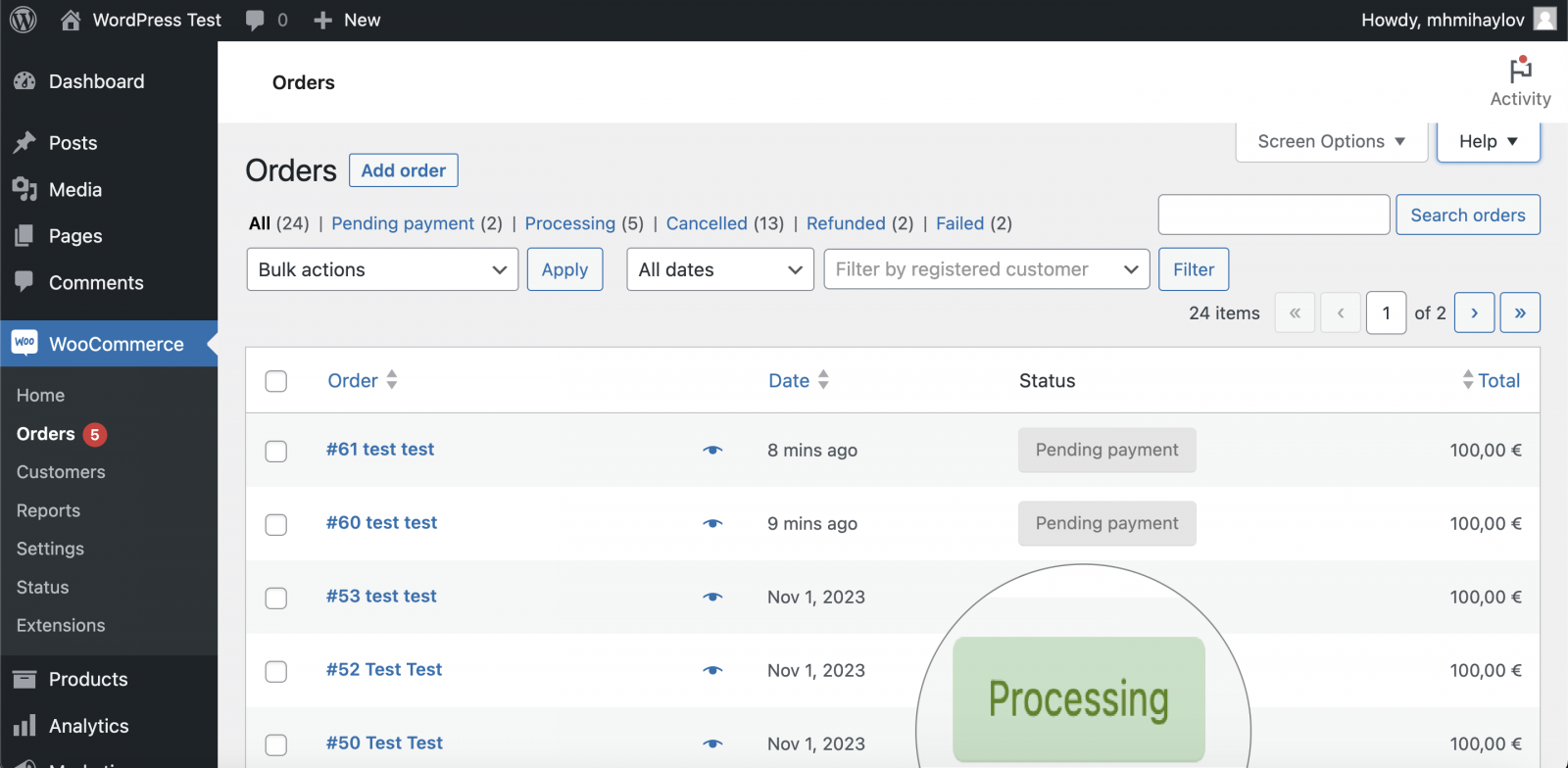 Step 7: Harmonizing Transaction Status